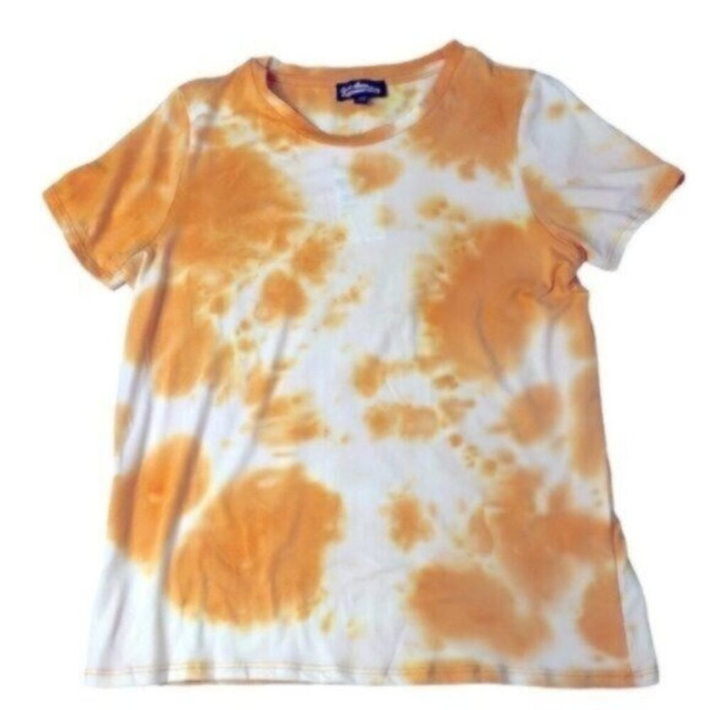 NWT Freshman Kids Unisez Orange Tie Dye Tee Shirt XL